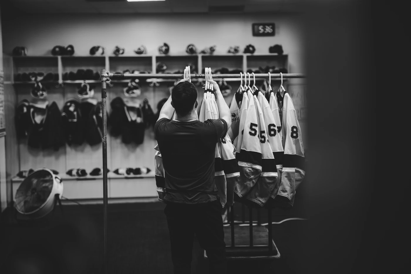 NY Islanders equipment staff journal photography
