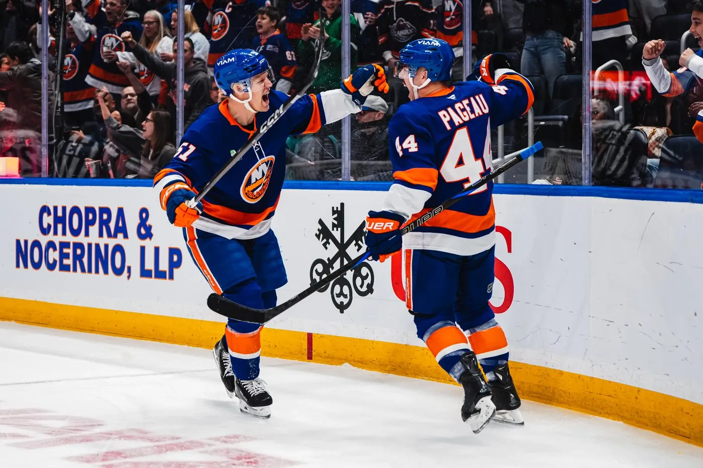NHL sports photography capturing the energy of game night in New York